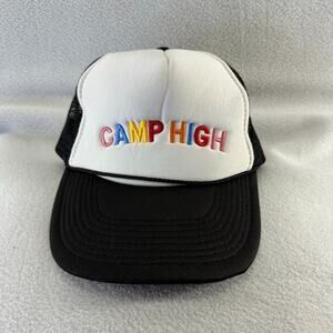 Camp High Collective Hat Adult One Size Mesh Trucker Embroidered Made IN USA